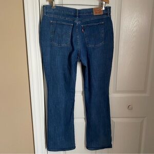 Levi's Strauss Boot Cut Mid Rise Medium Wash Denim Jeans 16M 33/32 Casual